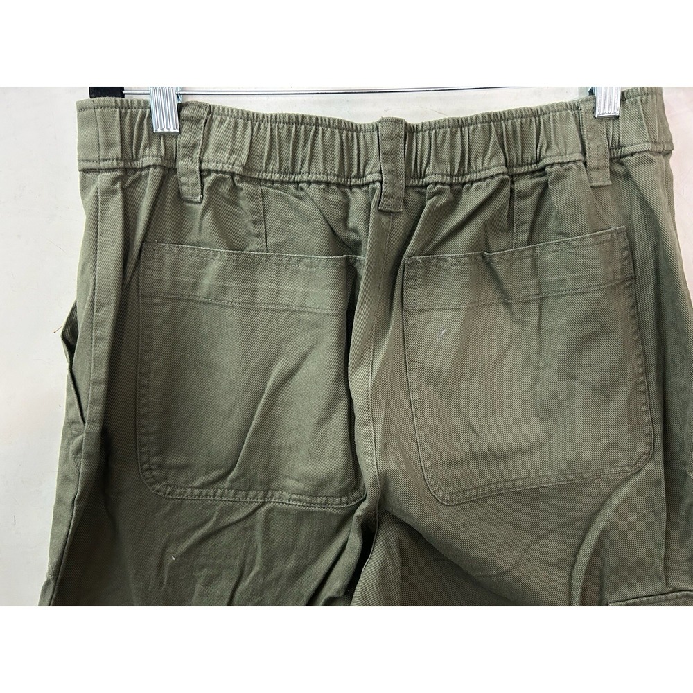 Free Assembly‎ Womens Size 14 Cargo Hiking Pants Active Stretch Olive Green Gorp - Picture 12 of 14